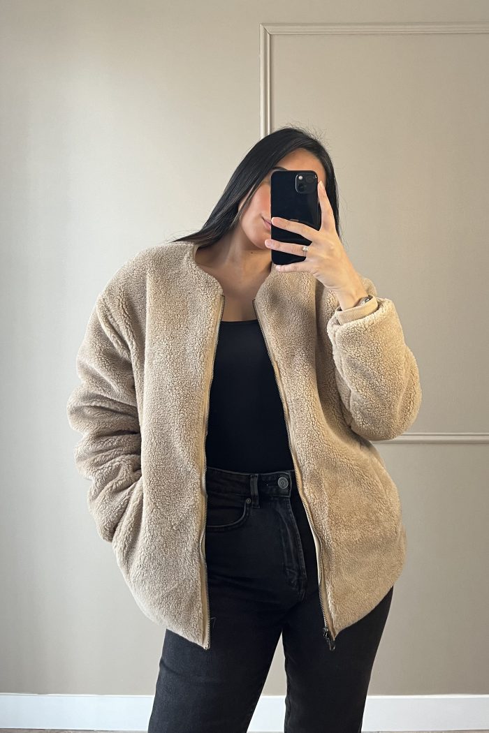 Bombers Réversible Beige