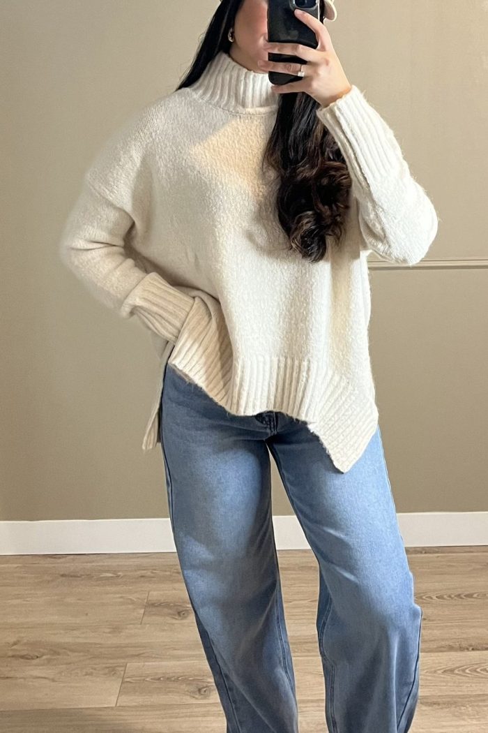 Pull Blanc Crème