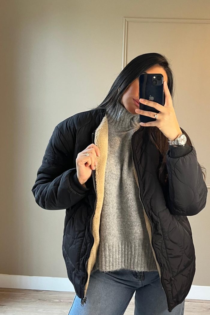 Bombers Réversible Noir