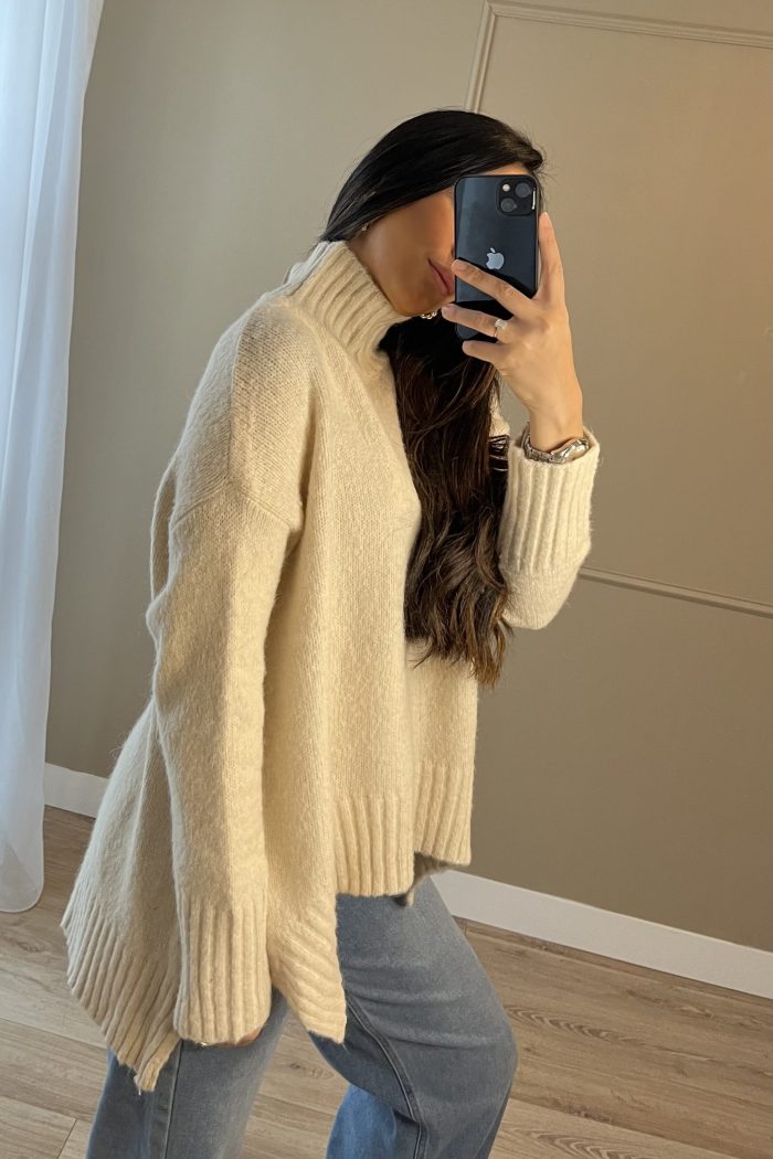 Pull Blanc Crème