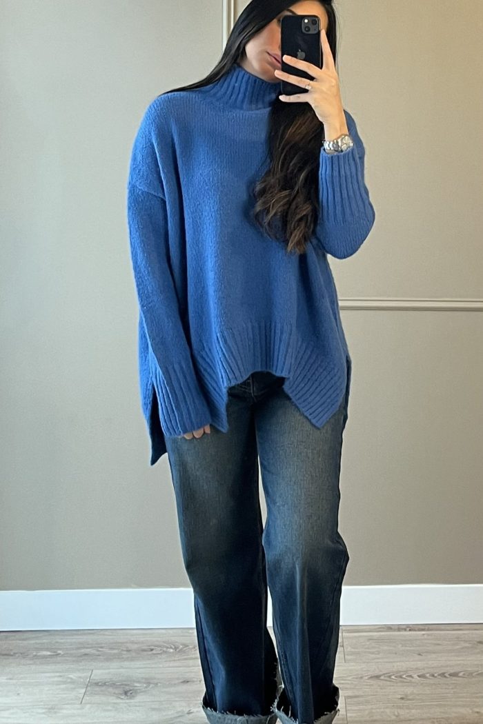 Pull Bleu électrique