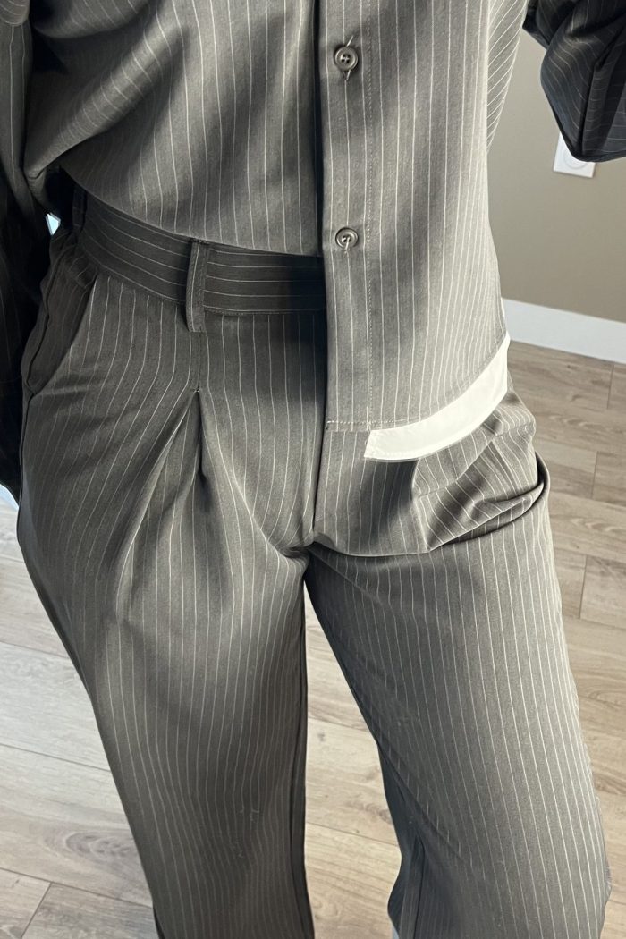 Ensemble Marinière Gris