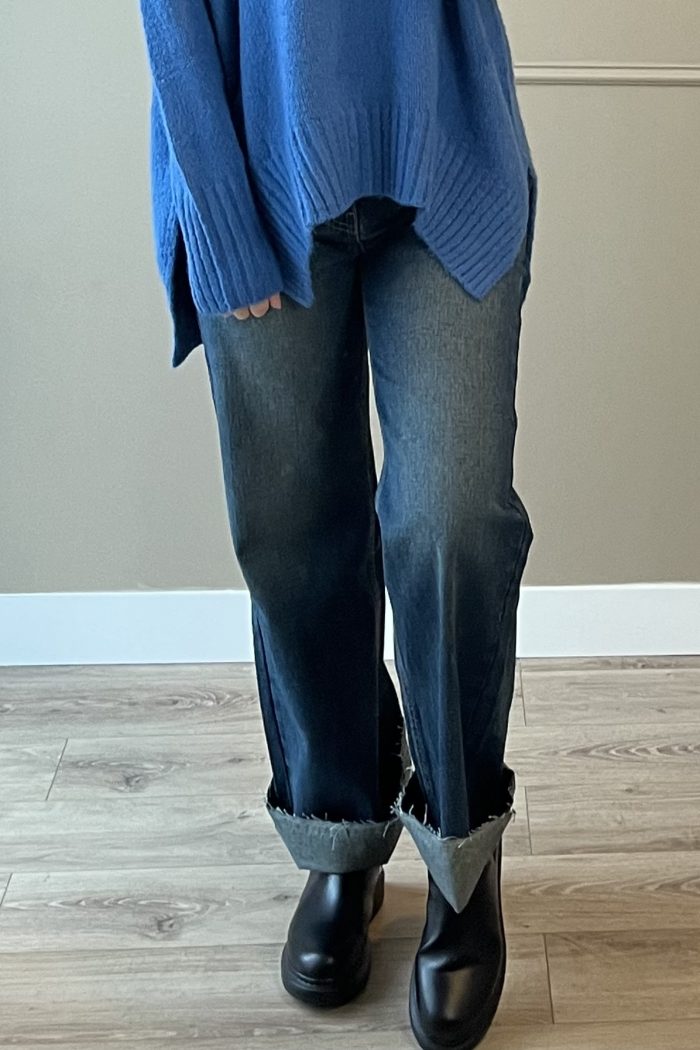 Jeans Bleu Foncé