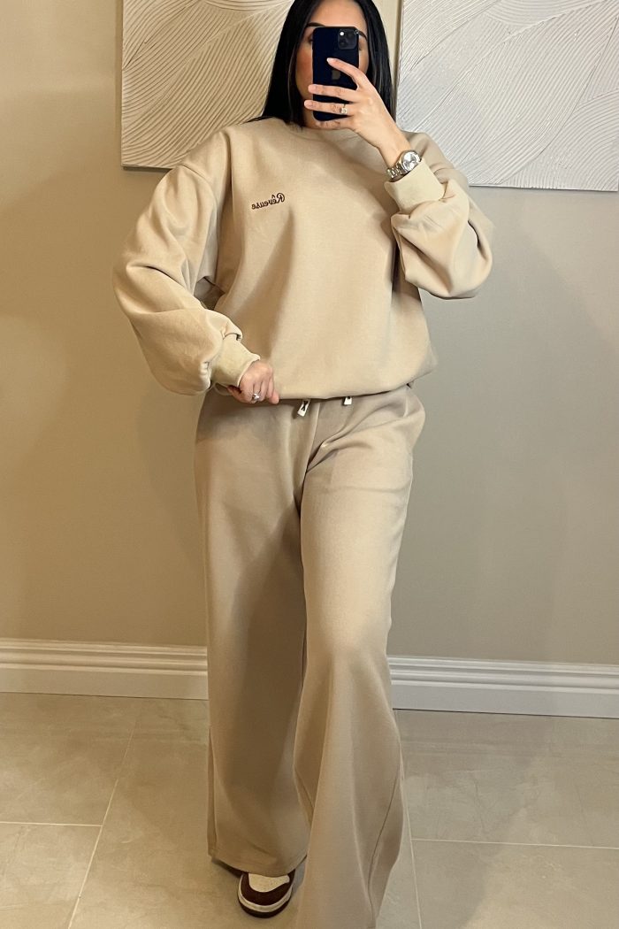 ENSEMBLE SWEAT RÊVEUSE BEIGE