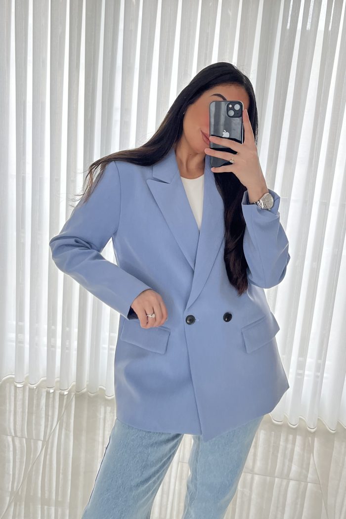 BLAZER MAYA BLEU