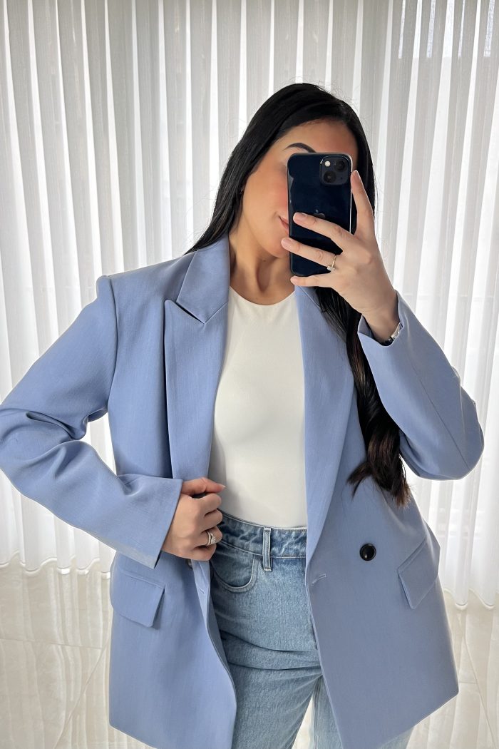 BLAZER MAYA BLEU