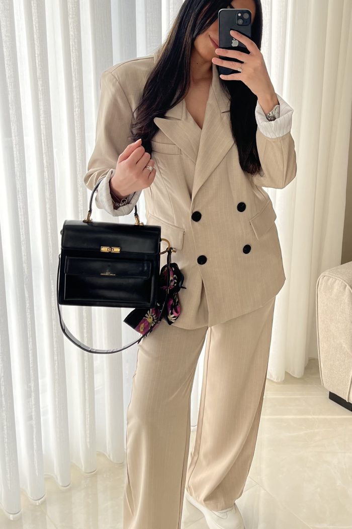 ENSEMBLE BLAZER BEIGE LULU