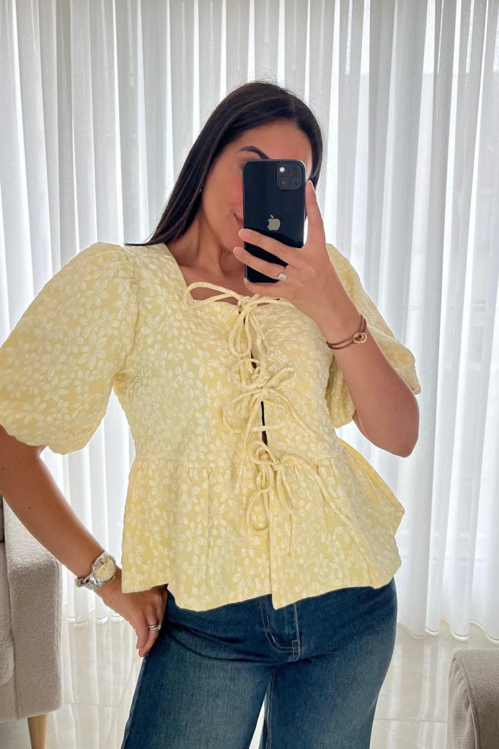 HAUT JAUNE MIREILLE
