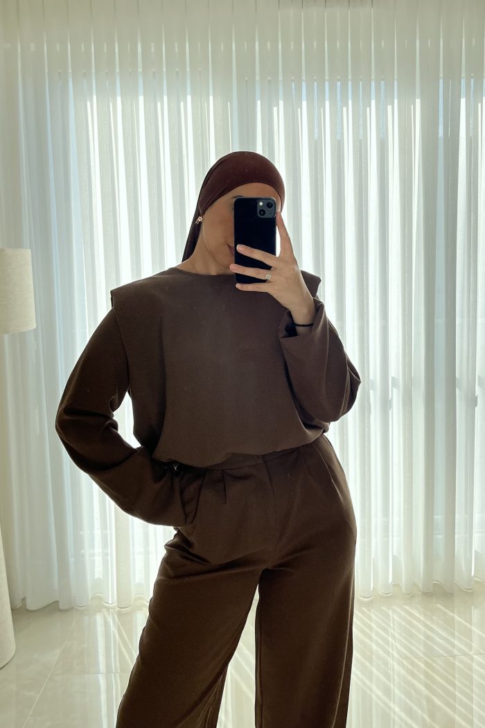 COMBINAISON MARRON ALYA